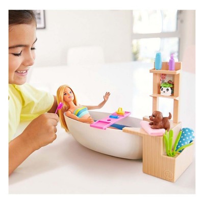 barbie fizzy bath playset