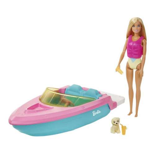 Barbie Doll and Boat