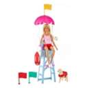 Barbie Lifeguard Doll Set