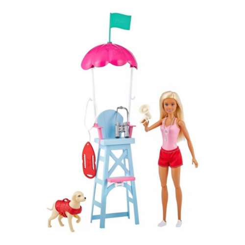 Barbie Lifeguard Doll Set