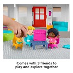 Fisher-Price Little People Friends Together Play House Toddler Learning Playset, 10 Pieces - Thumbnail 4 of 6