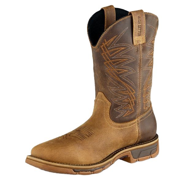 IRISH SETTER Men's  Marshall Sft-13w/brn Western Boots Outdoor