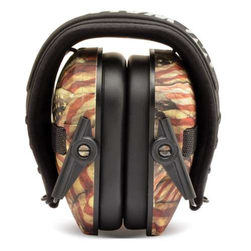 Walker's Razor Series Slim Shooter Flag Folding Electronic Muff