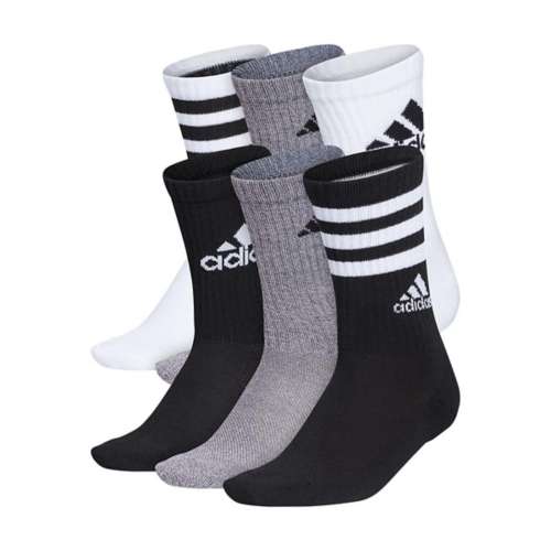 Kids' trouser adidas Cushioned Mix 6 Pack Crew Socks