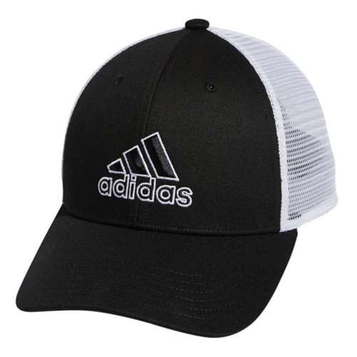 Portland Trail Blazers Adidas Red Black Structured Adjustable Hat Cap