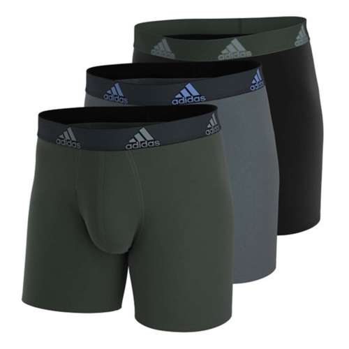 Men's adidas Performance 3 Pack Boxer Briefs