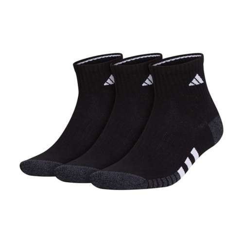 Adult adidas Cushioned 3.0 3 Pack Quarter Socks