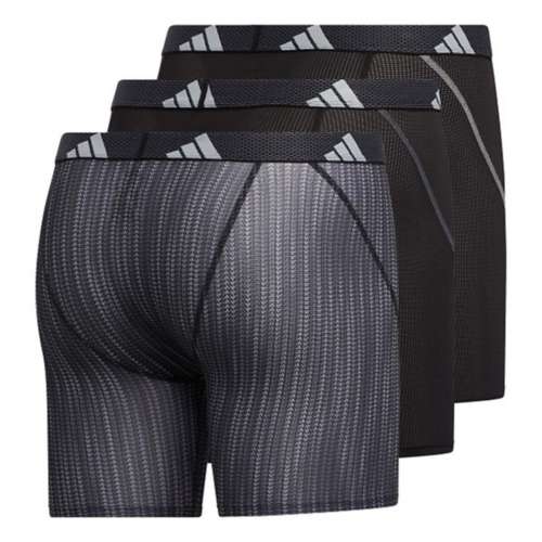 Men's Calabasas adidas Sport Performance Mesh Graphic 3 Pack Boxer Briefs