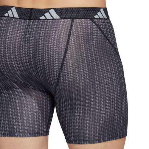 Men's adidas Sport Performance Mesh Graphic 3 Pack Boxer Briefs