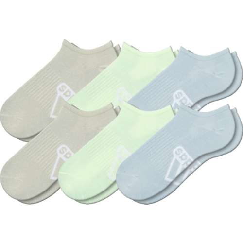 Women's adidas Superlite Classic 6 Pack No Show Socks