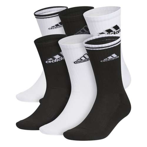 Men's adidas Cushioned Mix 2.0 6 Pack Crew Socks