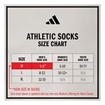 Men's adidas Cushioned Mixed 2.0 Light Cushion 6 Pack Crew Socks - Thumbnail 3 of 3