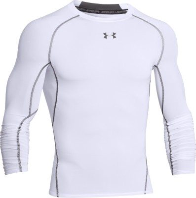 white under armour compression shirt