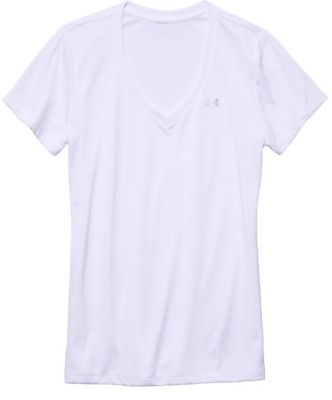 under armour white v neck t shirt