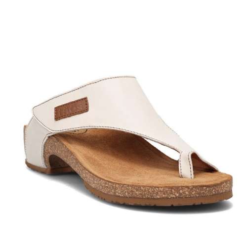 Women's San Francisco 49ers Cuce Tan Bow Sandals