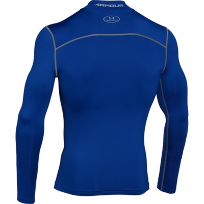 blue under armour compression shirt