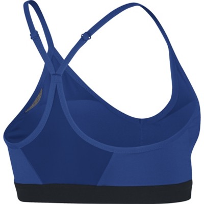 nike indy sports bra blue