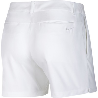 white nike golf shorts