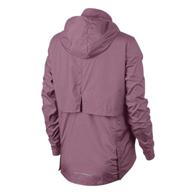 women's nike essential hooded running jacket