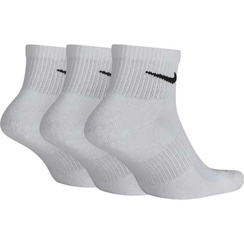 Nike Women's Everyday Plus Cushioned Athletic Ankle Socks, Breathable,  3-Pack