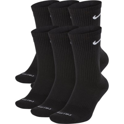 white nike calf socks