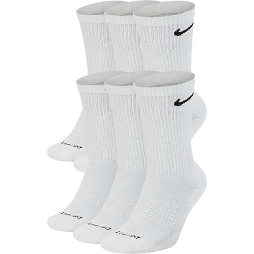 Adult Nike Everyday Plus Cushioned 6 Pack Crew Socks