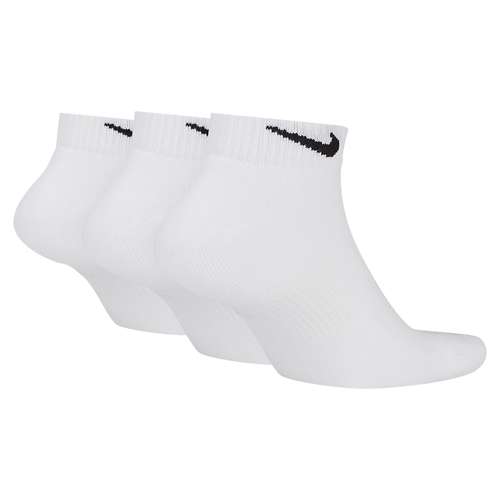 Adult Nike Everyday Plus Cushioned Training 3 Pack Quarter Running Socks