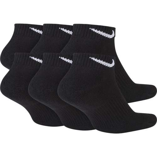 Adult Nike Everyday Plus Cushioned Training 6 Pack Ankle Socks