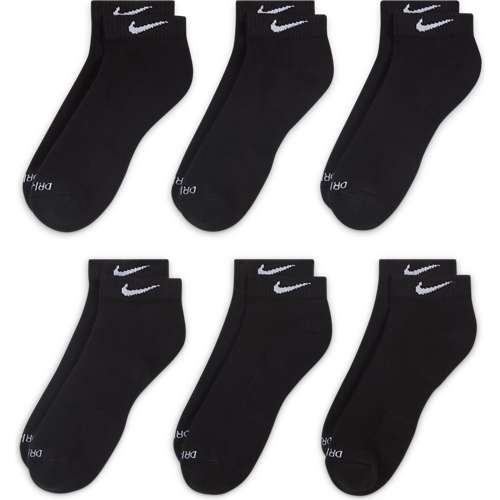 Adult Nike Everyday Plus Cushioned Training 6 Pack Ankle Socks