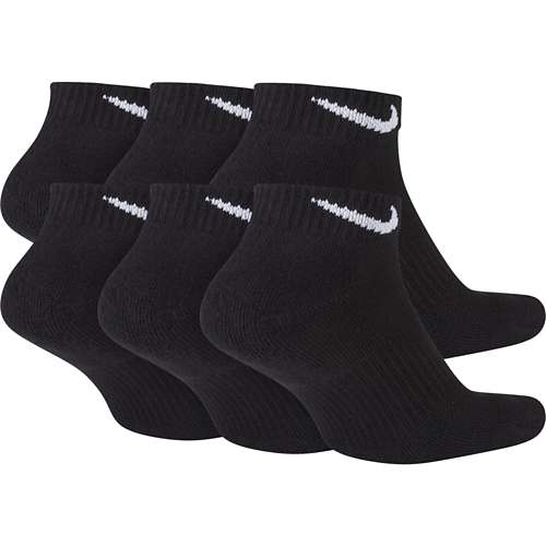 Adult Nike Everyday Plus Cushioned Training 6 Pack Ankle Socks