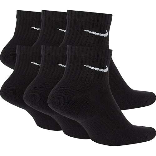 Adult Nike Everyday Cushioned 6 Pack Ankle Socks