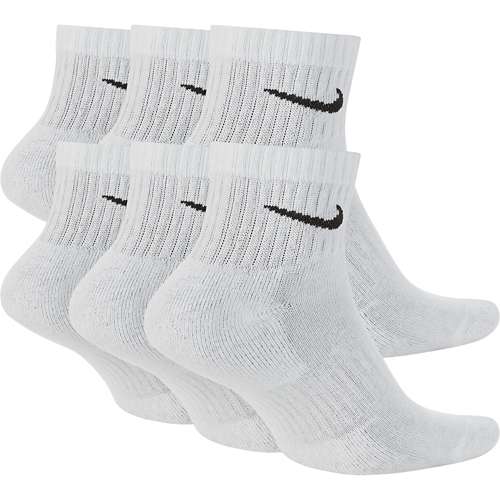 Adult Nike Everyday Cushioned Training 6 Pack Ankle Socks