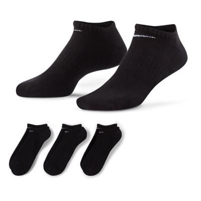 Adult live Nike Everyday Cushioned 3 Pack No Show Socks