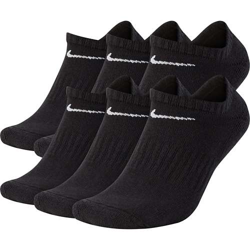 Adult Nike Everyday Cushioned 6 Pack No Show Socks