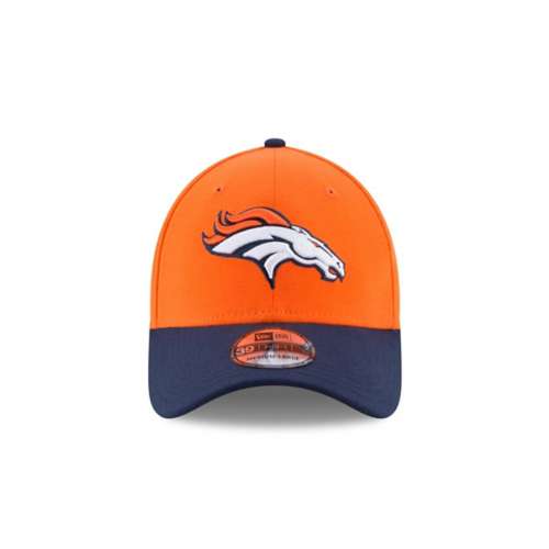 Boise State Broncos New Era Script 39Thirty Flex Fit Hat (Blue)