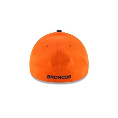 Boise State Broncos New Era Script 39Thirty Flex Fit Hat (Blue
