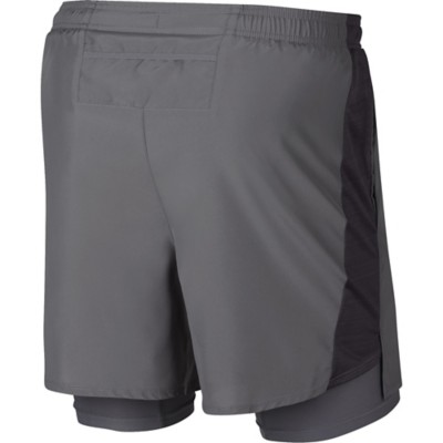 nike challenger 2 in 1 shorts