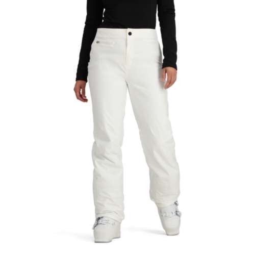 Obermeyer Sugarbush Stretch Pants White 4 R : : Clothing