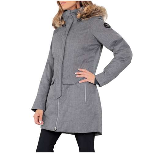 Women s Obermeyer Sojourner Hooded Mid Down Parka Slocog