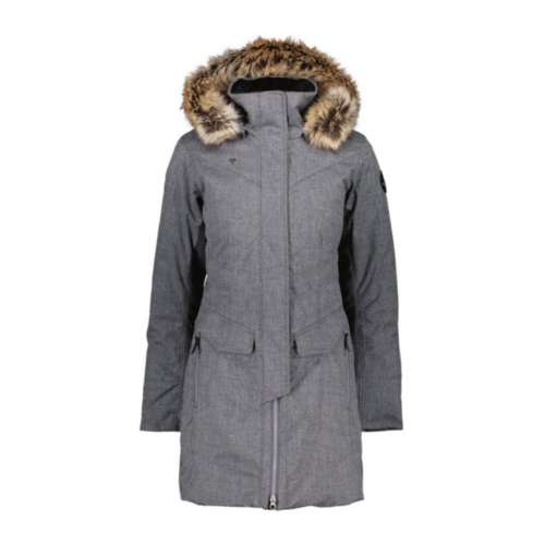 Women's Obermeyer Sojourner Hooded Mid Down Parka