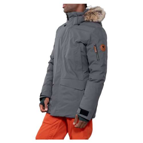 Men's Obermeyer Ridgeline Faux Fur Jacket