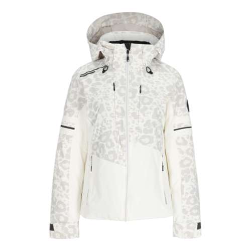 Women's Obermeyer Platinum Waterproof Hooded Shell A-Line jacket