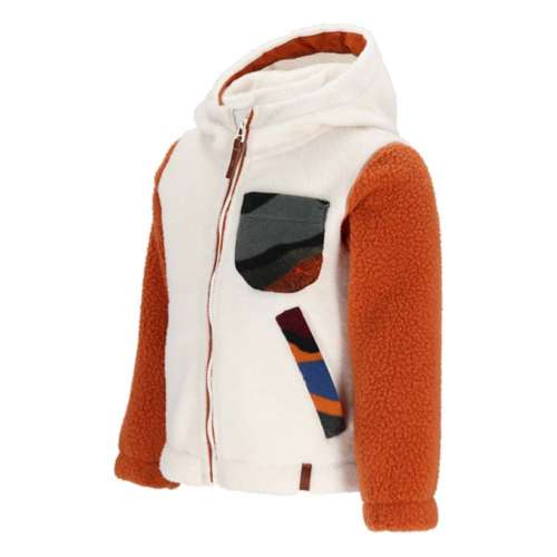 Kids' Obermeyer River Chore Hooded Fleece Jacket