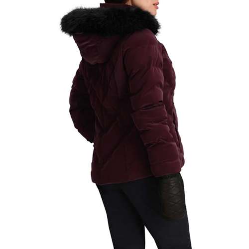 Women's Obermeyer Bombshell Luxe Hooded Short Puffer Jacket