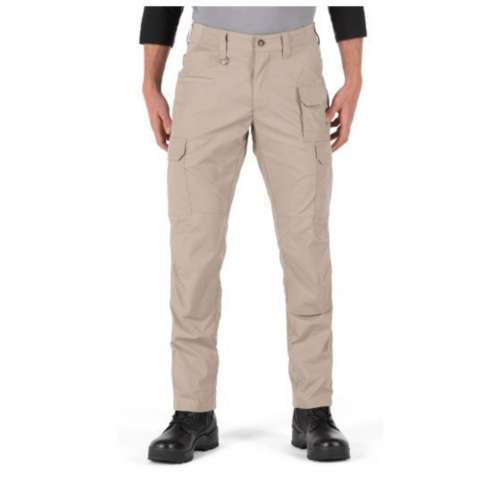 Insect Shield Men's Performance Ripstop Pants | Size 38 | Dark Khaki | Cotton/Polyester