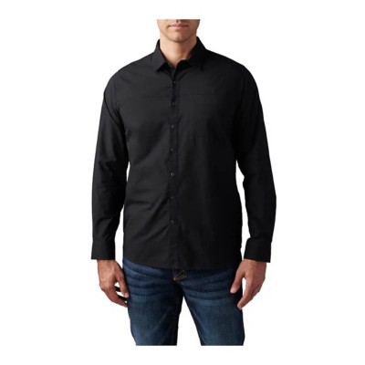 Men's 5.11 Igor Solid Long Sleeve Button Up Shirt