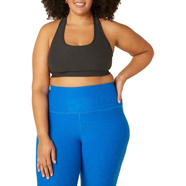 Women's Beyond Yoga Yoga Got Your Back Sports Bra 1X Darkest Night