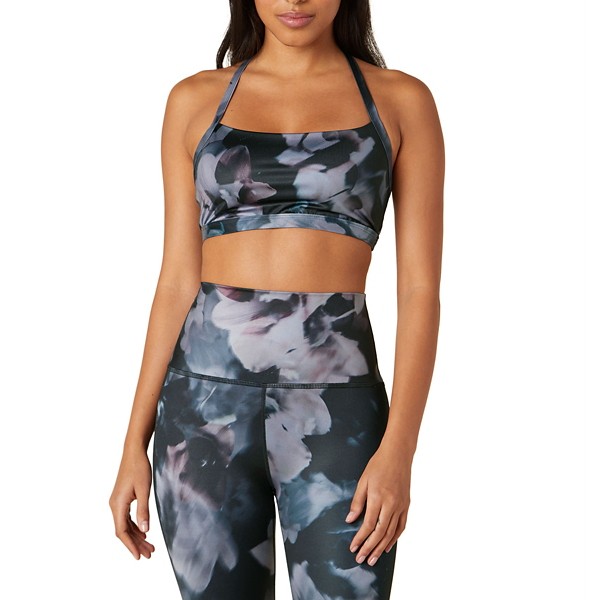 Women's Beyond Yoga Lux Print T-Back Luxe Sports Bra product image
