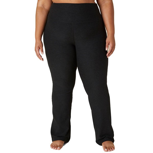 Women's Beyond Yoga Spacedye High Waisted Practice Pants 3X Darkest Night