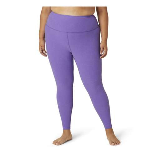 Beyond Yoga Women's Size XL Purple Spacedye High Waisted Leggings W/Pockets